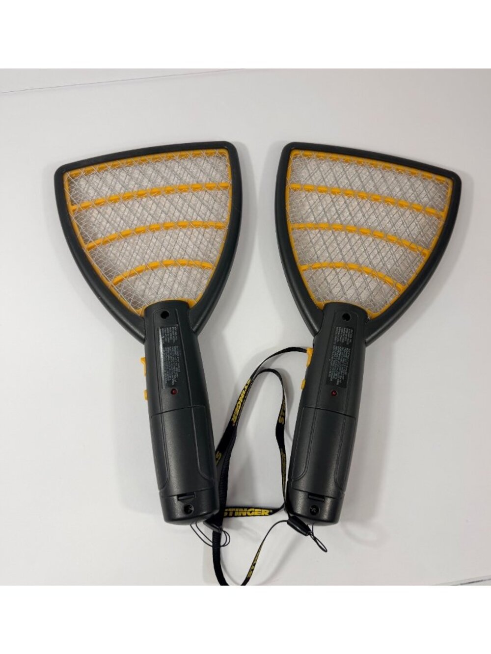 Stinger Electric Bug Zapper Rackets Black & Yellow Dual Pack Camping Outdoors